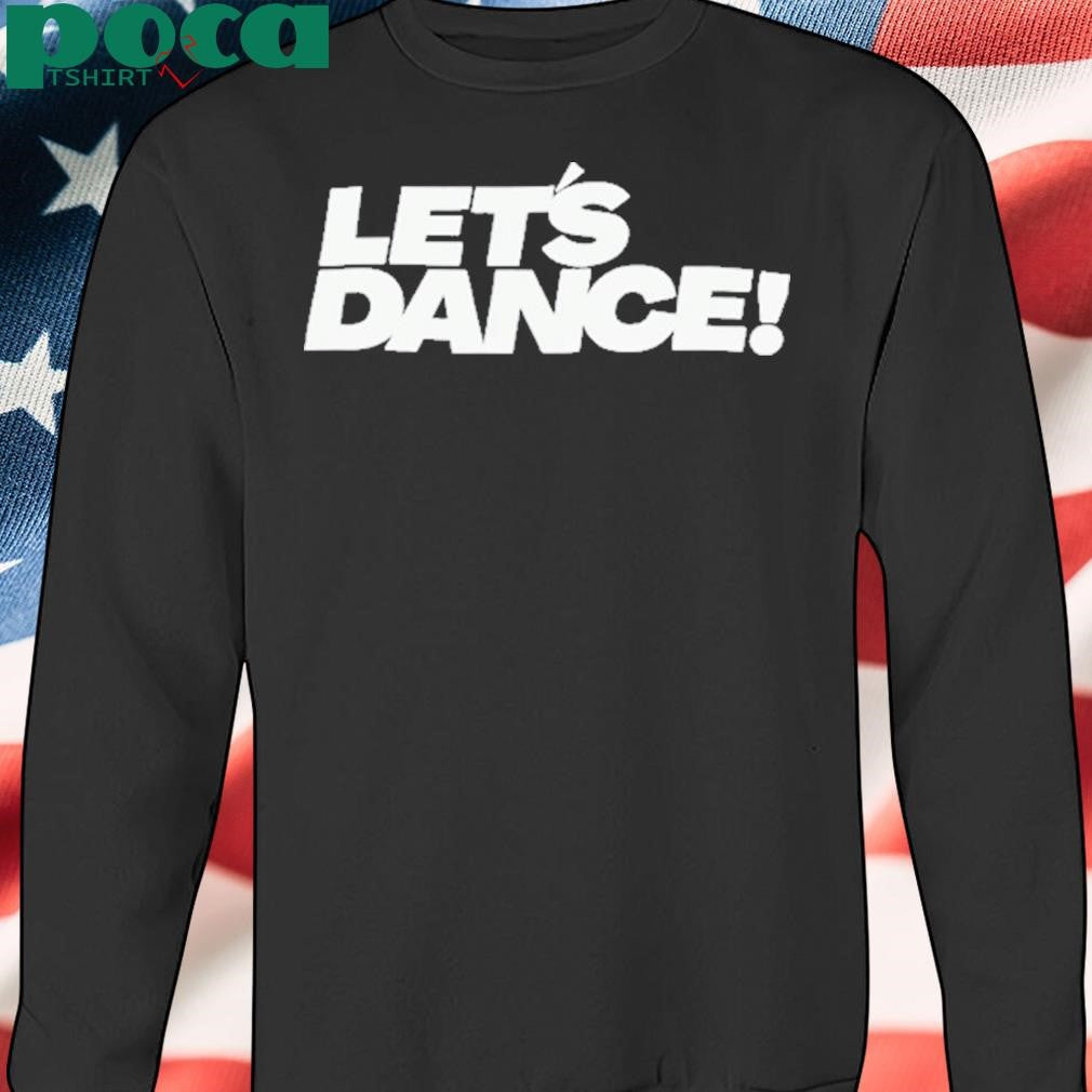 Catecanning Wearing Let’s Dance Shirt
