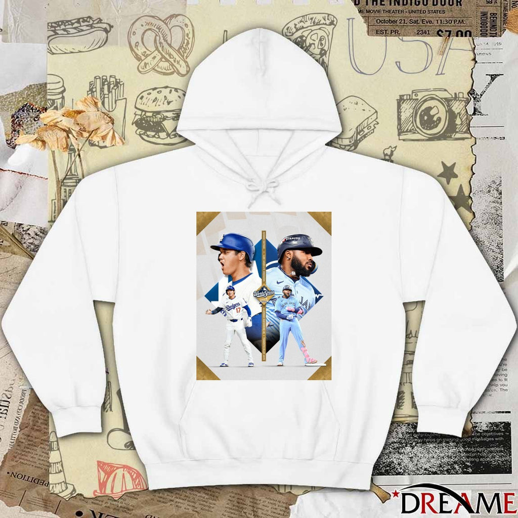 Shohei Ohtani Dodgers Vs Vladimir Guerrero Jr. Jays 2025 MLB World Series Capital One 10.24.2025 Poster t-shirt