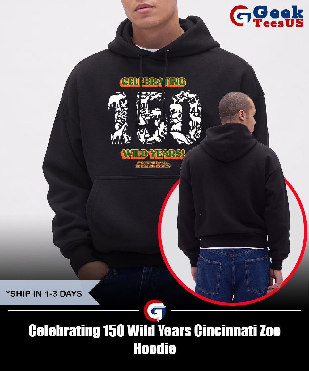 Celebrating 150 Wild Years Cincinnati Zoo shirt