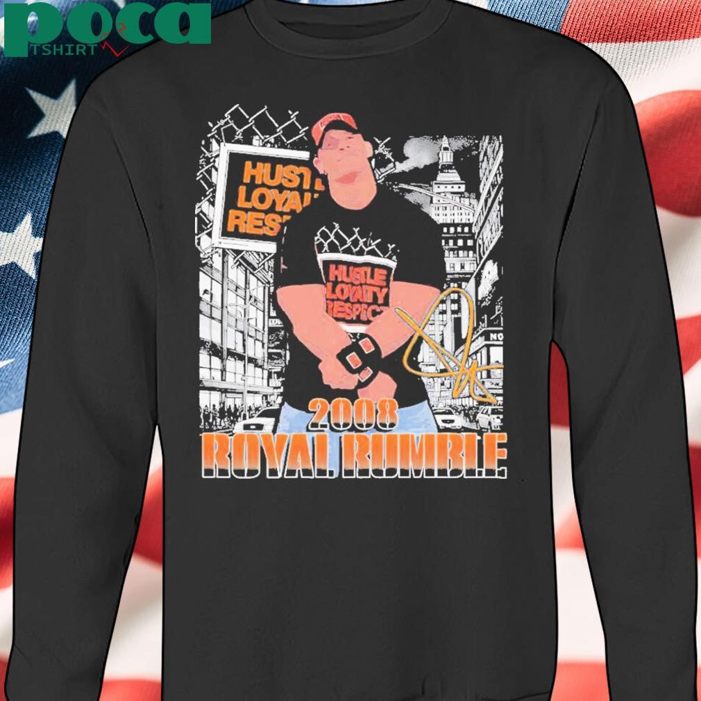 Cena 08 Shocker Royal Rumble Hustle Loyah Rest Vintage Shirt