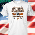 Champion White Oklahoma State Cowboys 2025 NCAA Men’s Golf National Champions T-Shirt