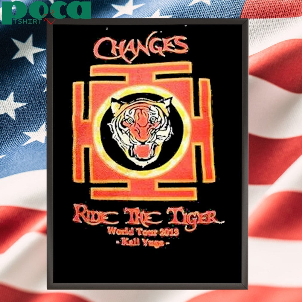 Changes Ride The Tigers World Tour 2013 Kali Yuga Shirt