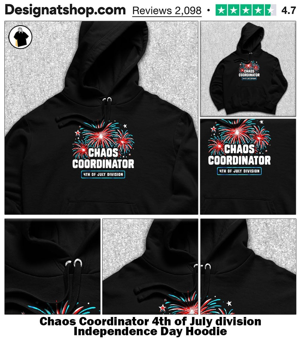 Chaos Coordinator 4th of July division Independence Day shirt