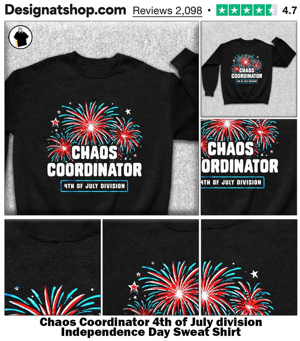 Chaos Coordinator 4th of July division Independence Day shirt