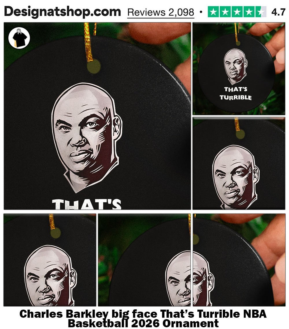 Charles Barkley big face That’s Turrible NBA Basketball 2026 shirt