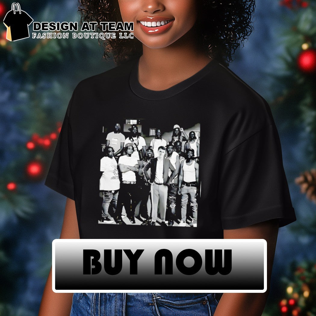 Charlie Kirk King Von photo vintage shirt