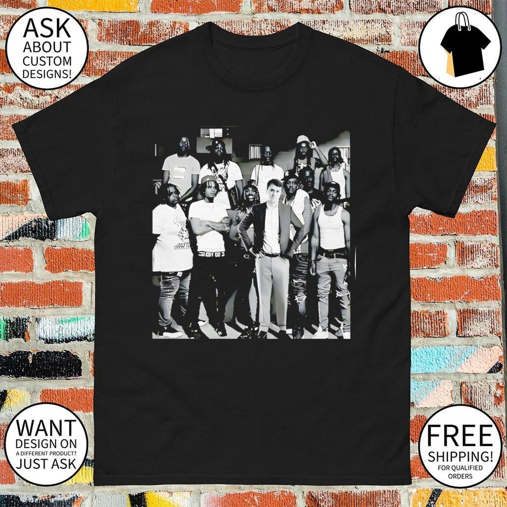 Charlie Kirk King Von photo vintage shirt