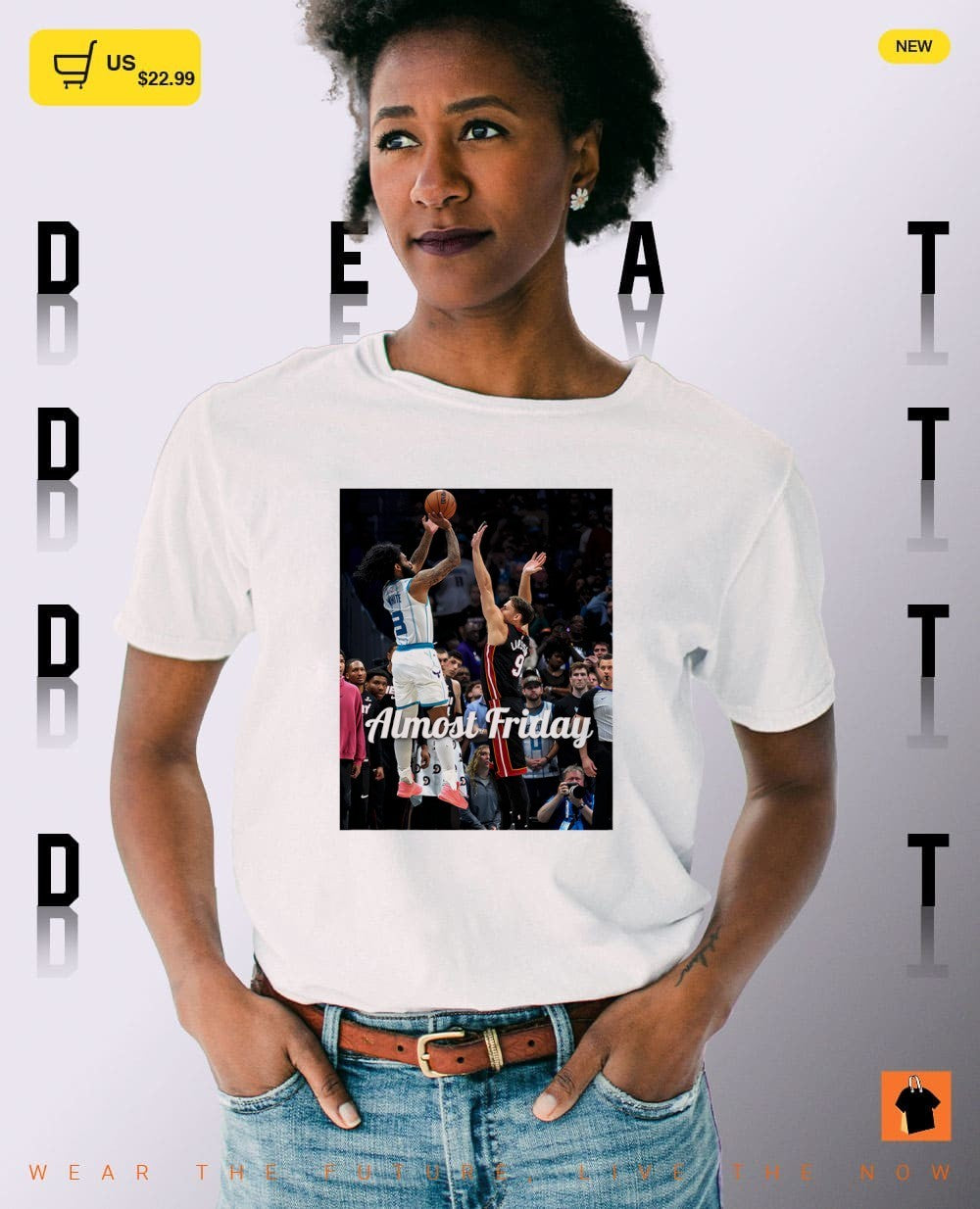 Charlotte Hornets vs Miami Heat NBA Basketball Players Almost Friday shirt