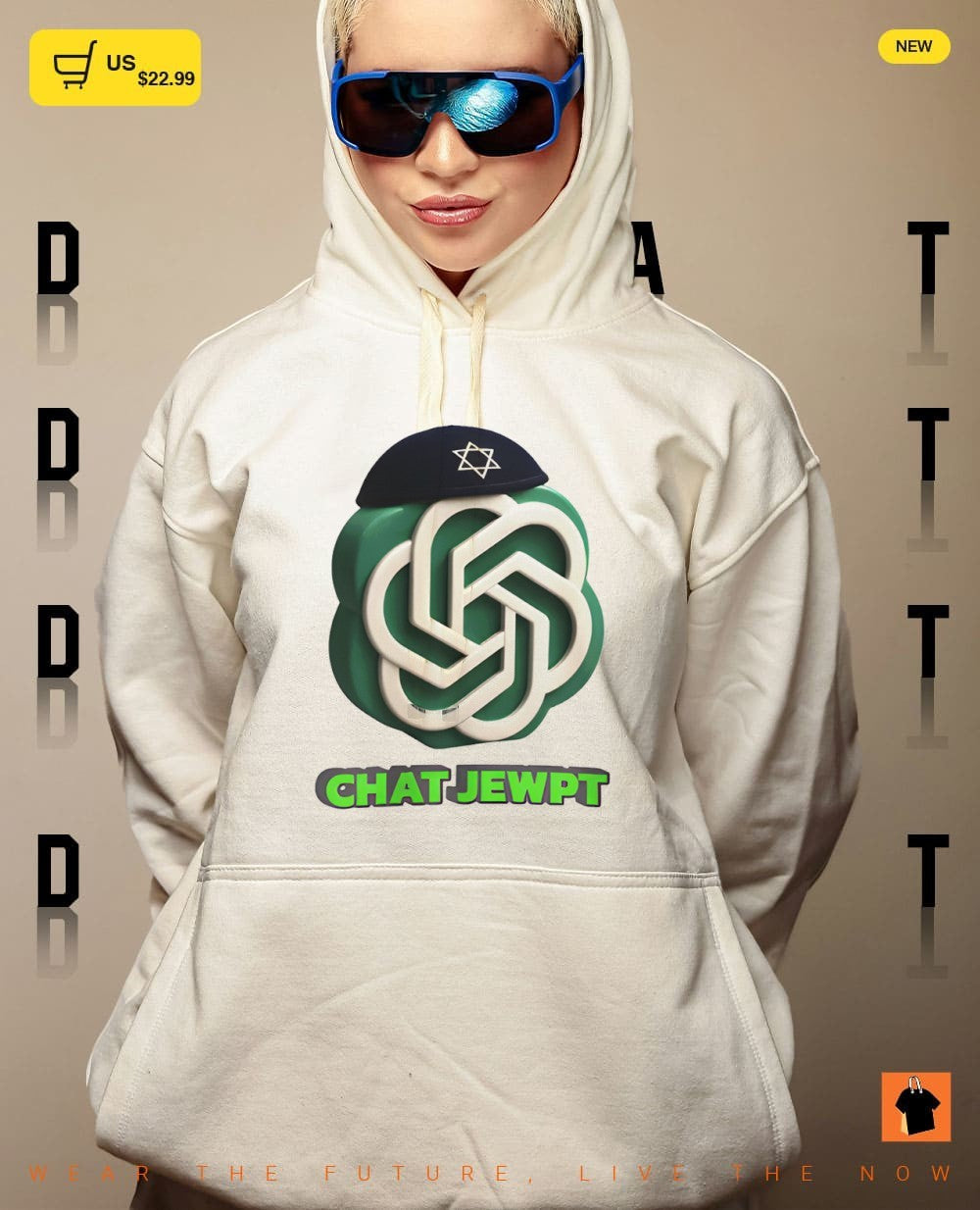 Chatgpt Chat Jewpt parody logo shirt