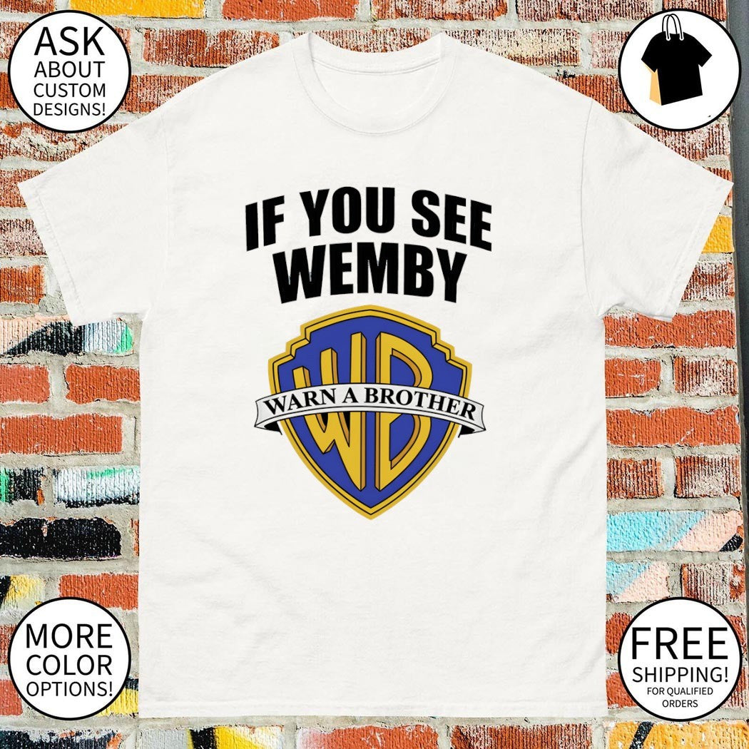 Chet Holmgren If You See Wemby Warn A Brother Oklahoma City Thunder Basketball 2026 shirt