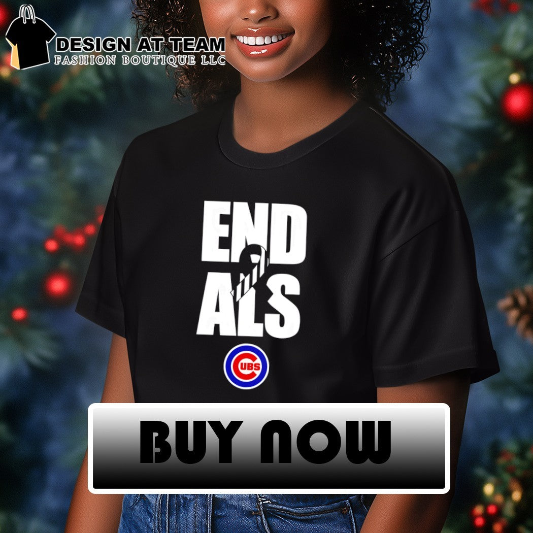Chicago Cubs Baseball End Als MLB logo 2026 shirt
