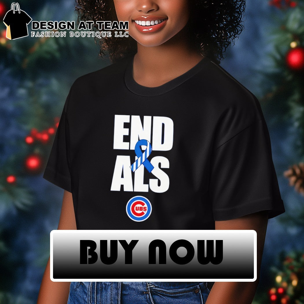 Chicago Cubs Nico Hoerner End ALS Awareness shirt