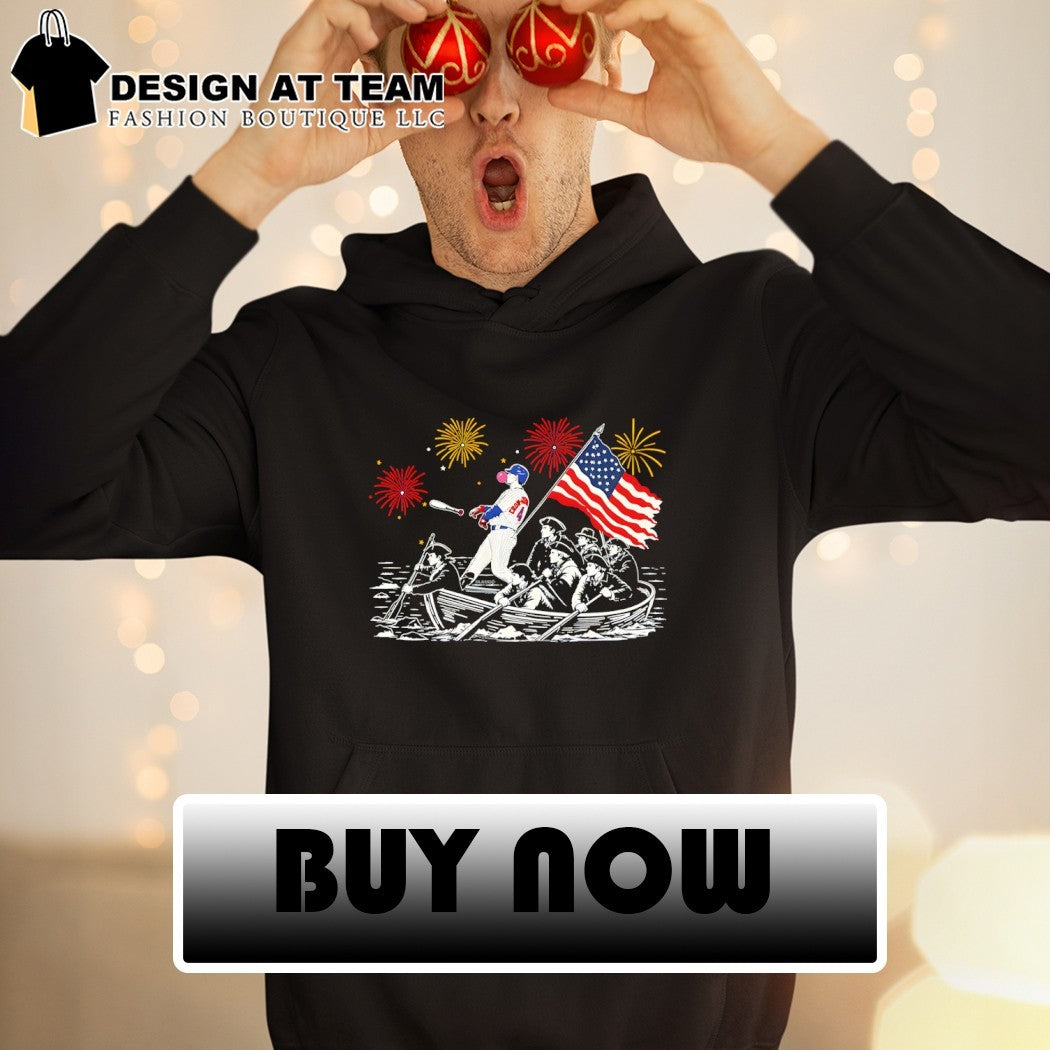 Chicago Cubs PCA crossing the delaware 4th Of July shirt