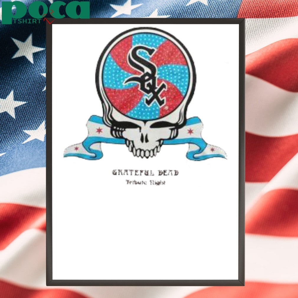 Chicago White Sox x Grateful Dead Tribute Night 2025 T-Shirt