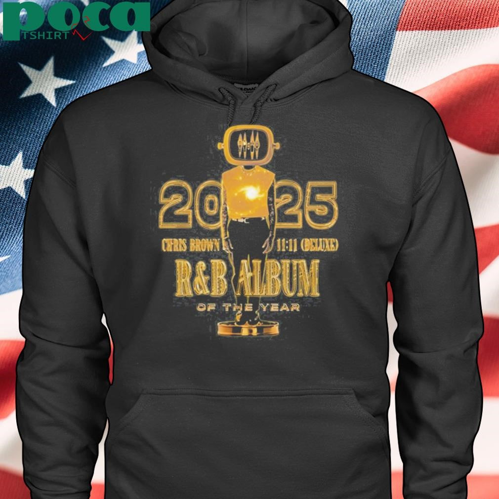 Chris Brown Best R&B Album Statue shirt