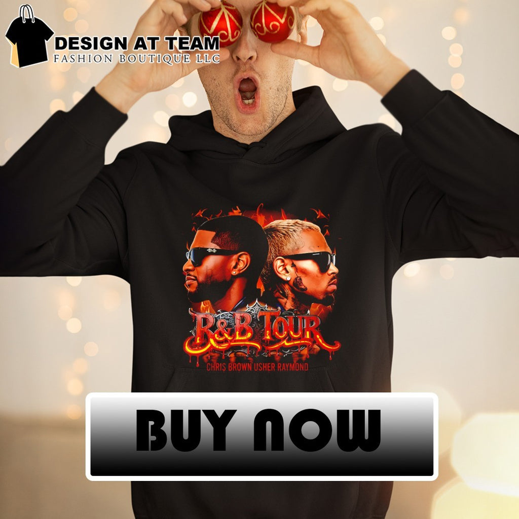 Chris Brown Usher Raymond R and B tour concert 2026 shirt