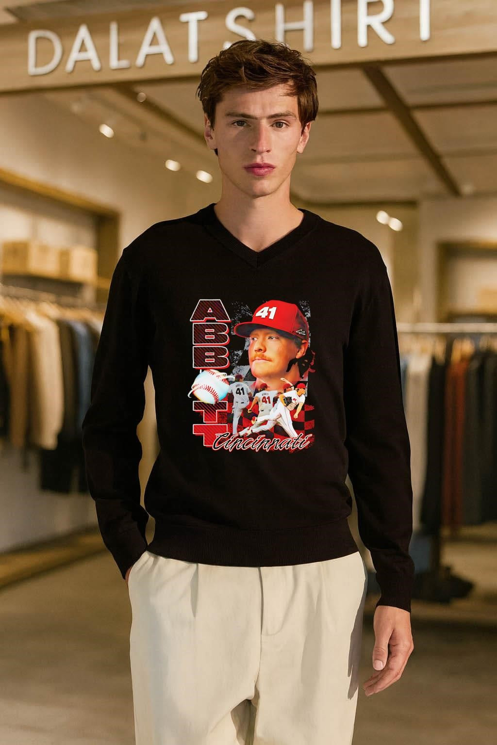 Cincinnati Reds Andrew Abbott MLB shirt