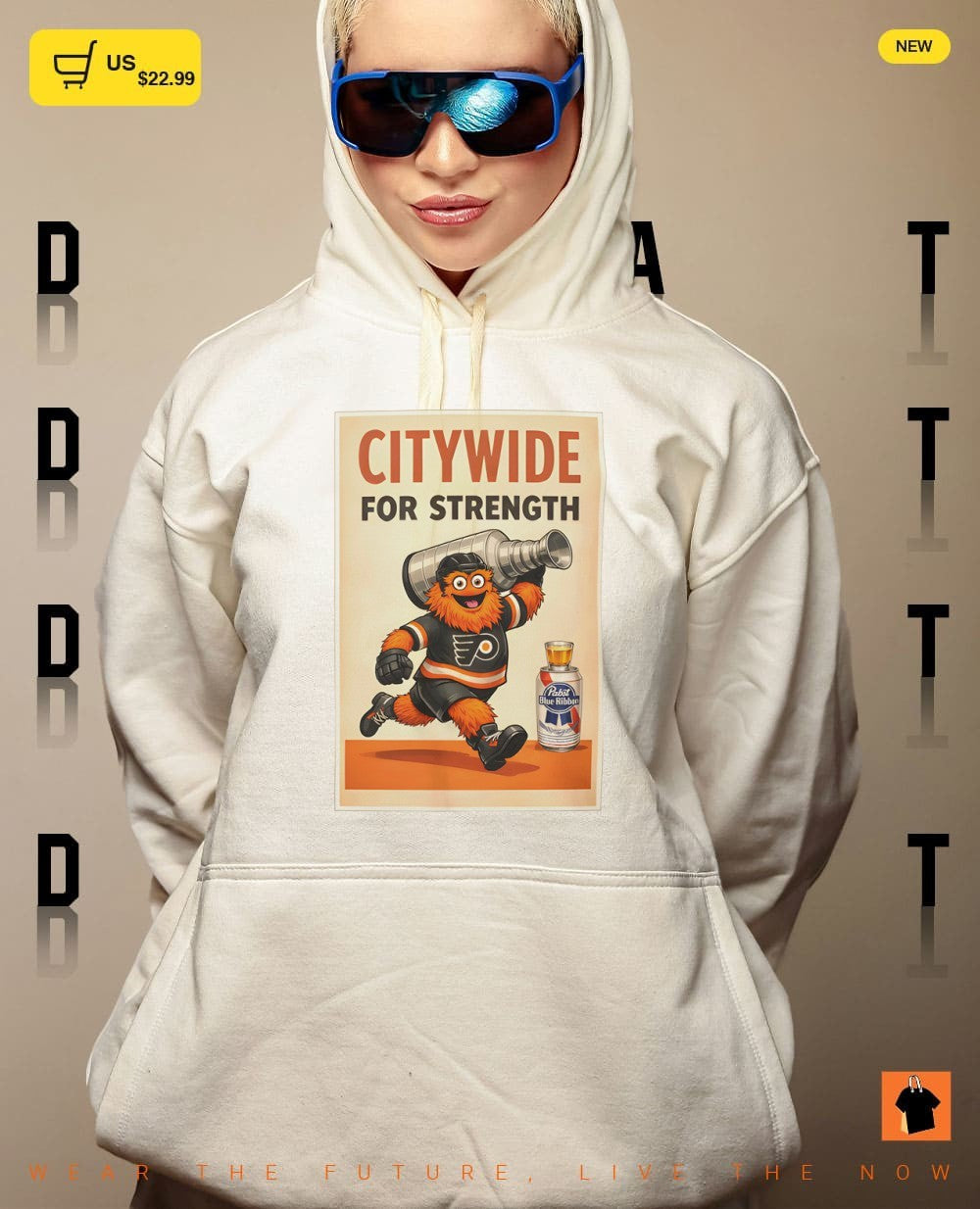 Citywide for Strength Gritty Philadelphia Flyers shirt