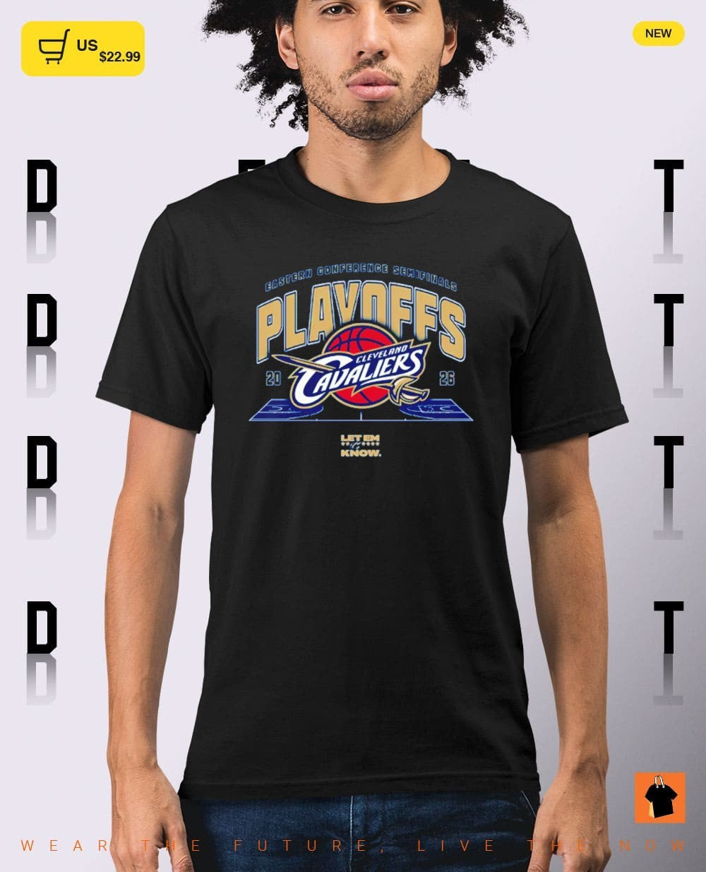 Cleveland Cavaliers Basketball Eastern Conference Semifinals Let em knows 2026 NBA shirt