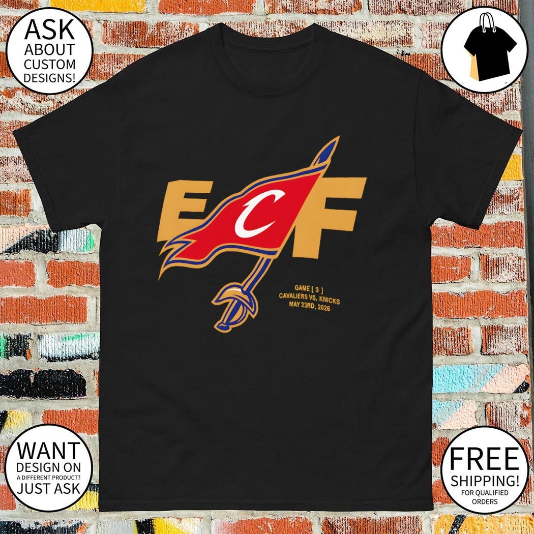 Cleveland Cavaliers Basketball flag Eastern Conference Finals 2026 Game Cavaliers vs Knicks shirt
