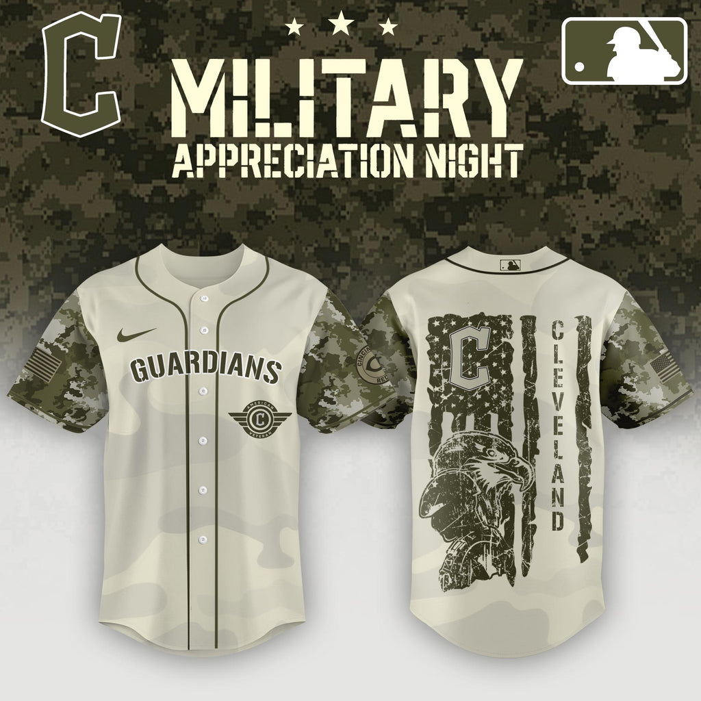 Cleveland Guardians Armed Forces Day Jersey
