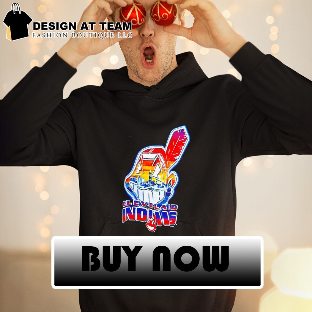 Cleveland Indians Skyline Chief Wahoo Cleveland Guardians shirt
