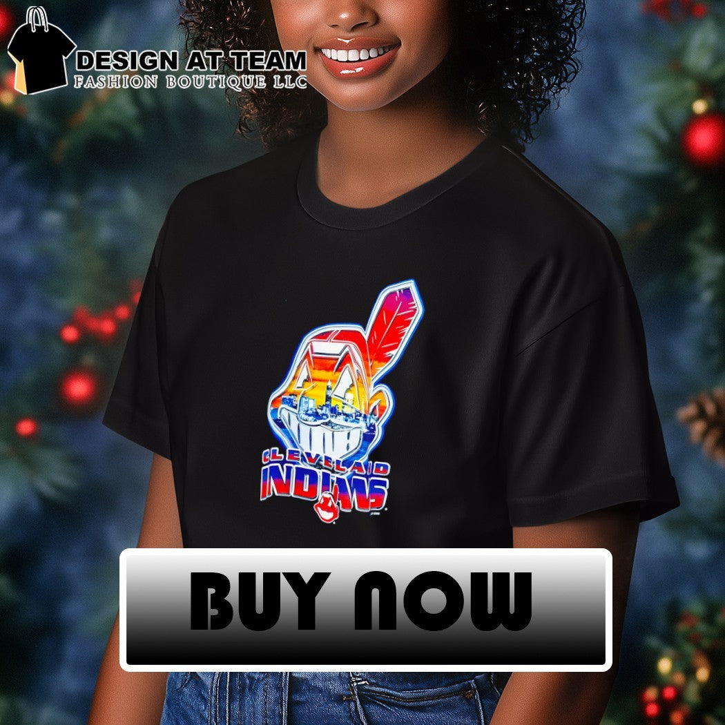 Cleveland Indians Skyline Chief Wahoo Cleveland Guardians shirt