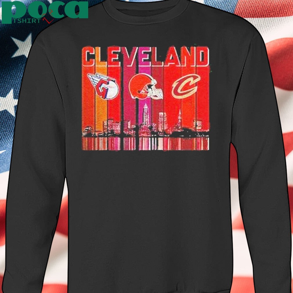 Cleveland Skyline City Sports Team Logo Shirt