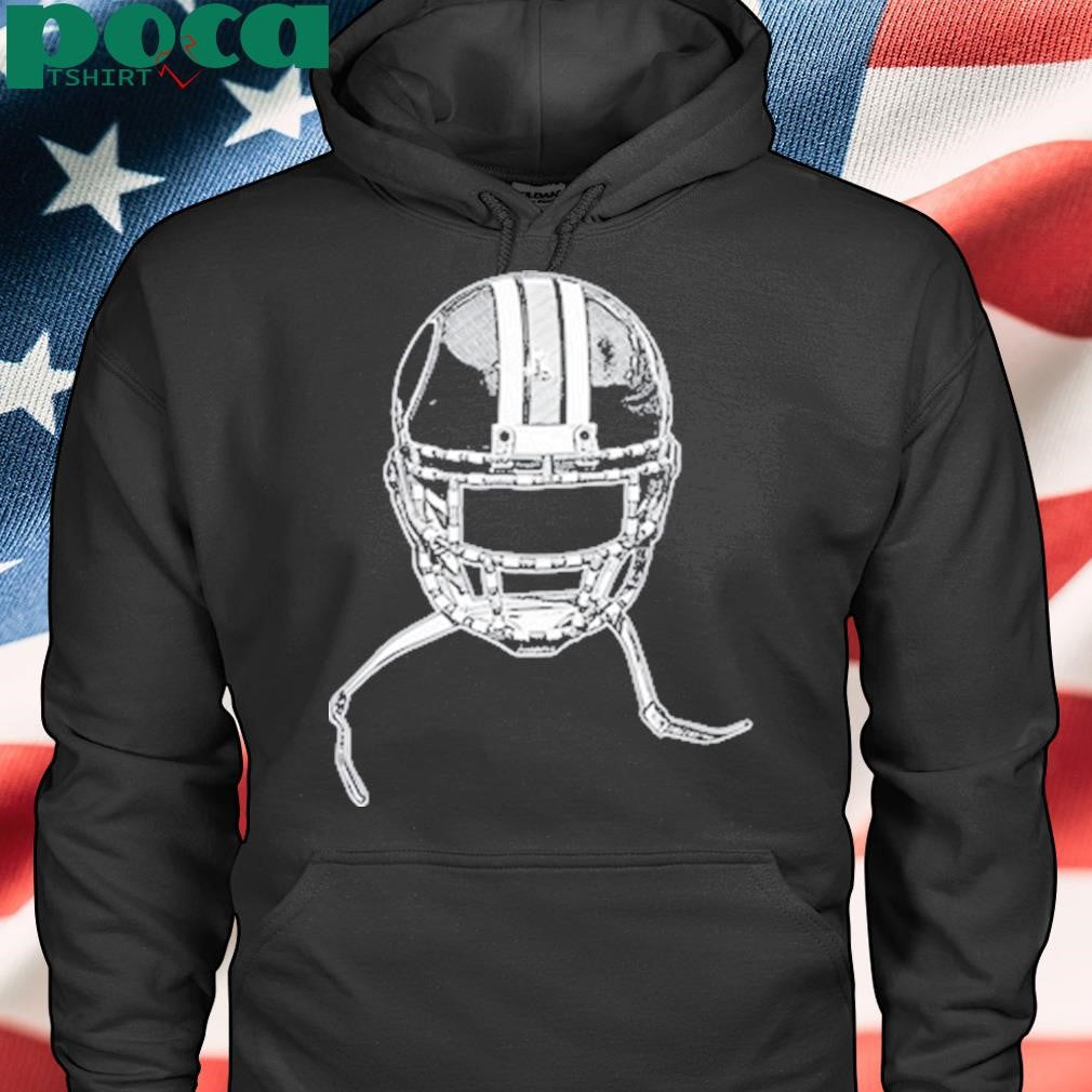 Clinton Portis Wearing Washington Commanders Sean Taylor Legacy Project Helmet T-Shirt