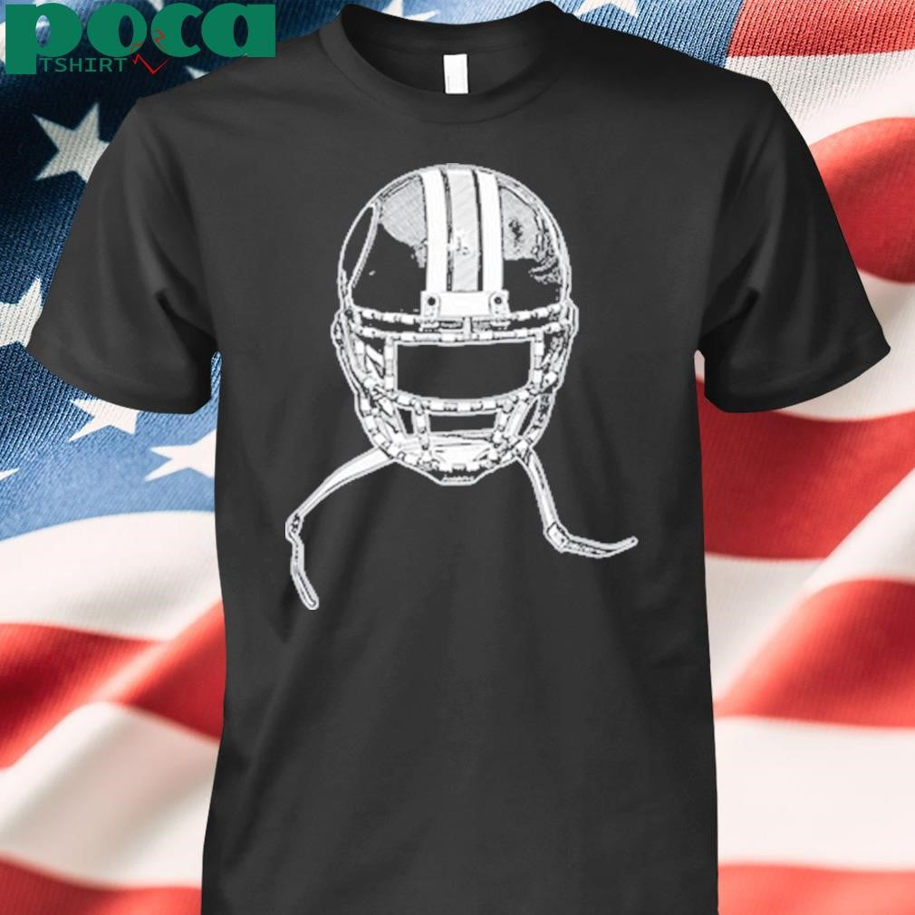 Clinton Portis Wearing Washington Commanders Sean Taylor Legacy Project Helmet T-Shirt