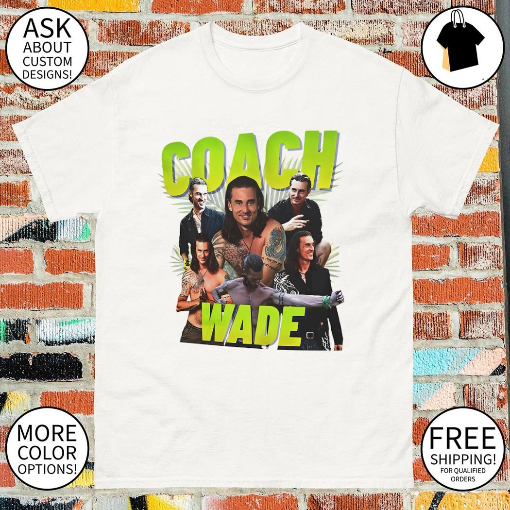 Coach Wade Survivor graphic shirt