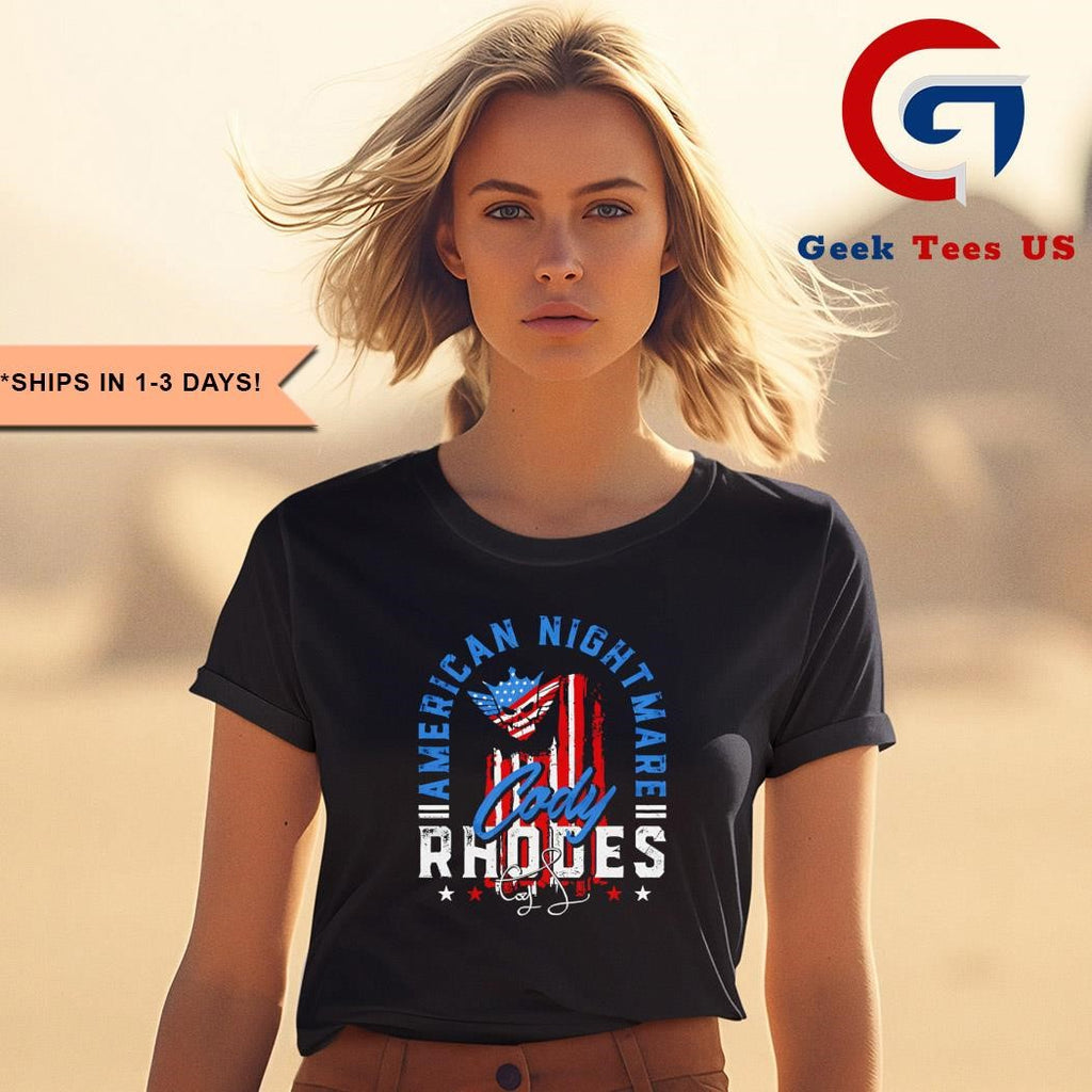Cody Rhodes American Nightmare signature 2025 shirt