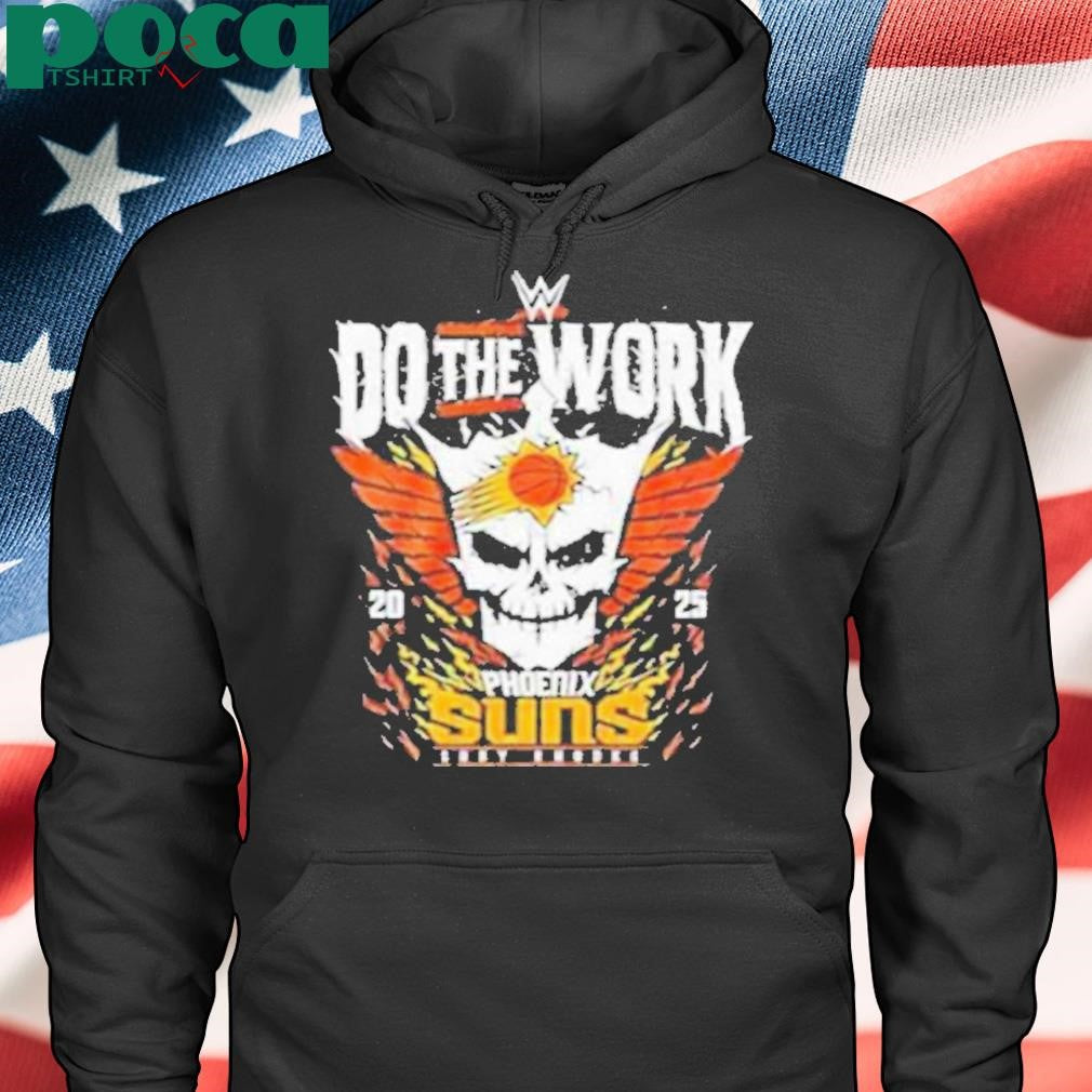 Cody Rhodes Do The Work 2025 Phoenix Suns Shirt