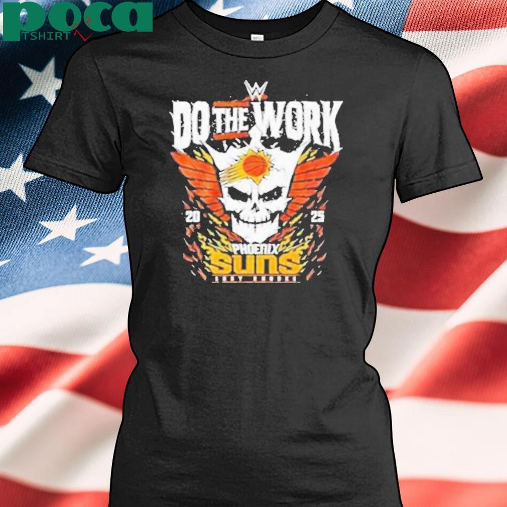 Cody Rhodes Do The Work 2025 Phoenix Suns Shirt