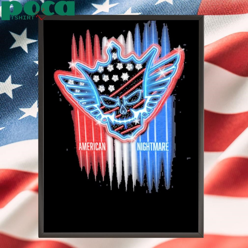 Cody Rhodes Neon American Nightmare Logo Unisex T-Shirt