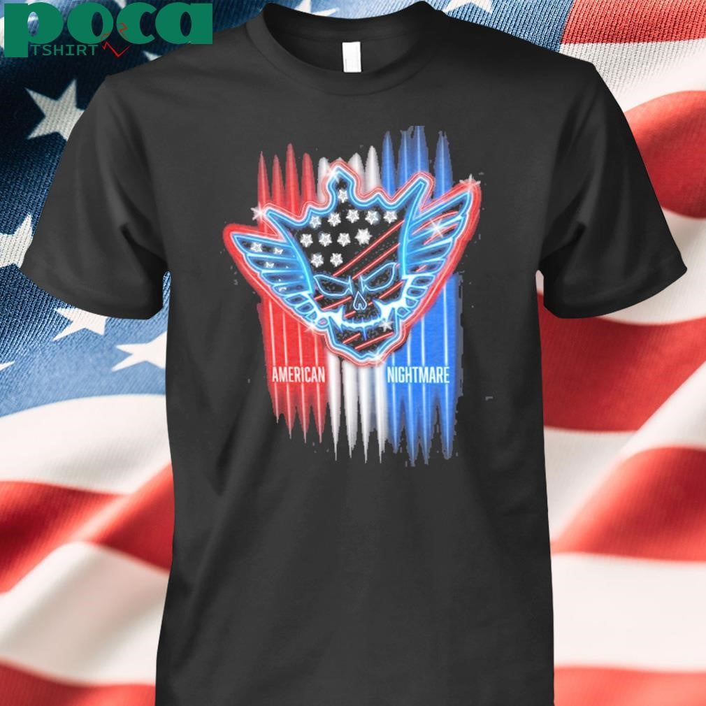 Cody Rhodes Neon American Nightmare Logo Unisex T-Shirt