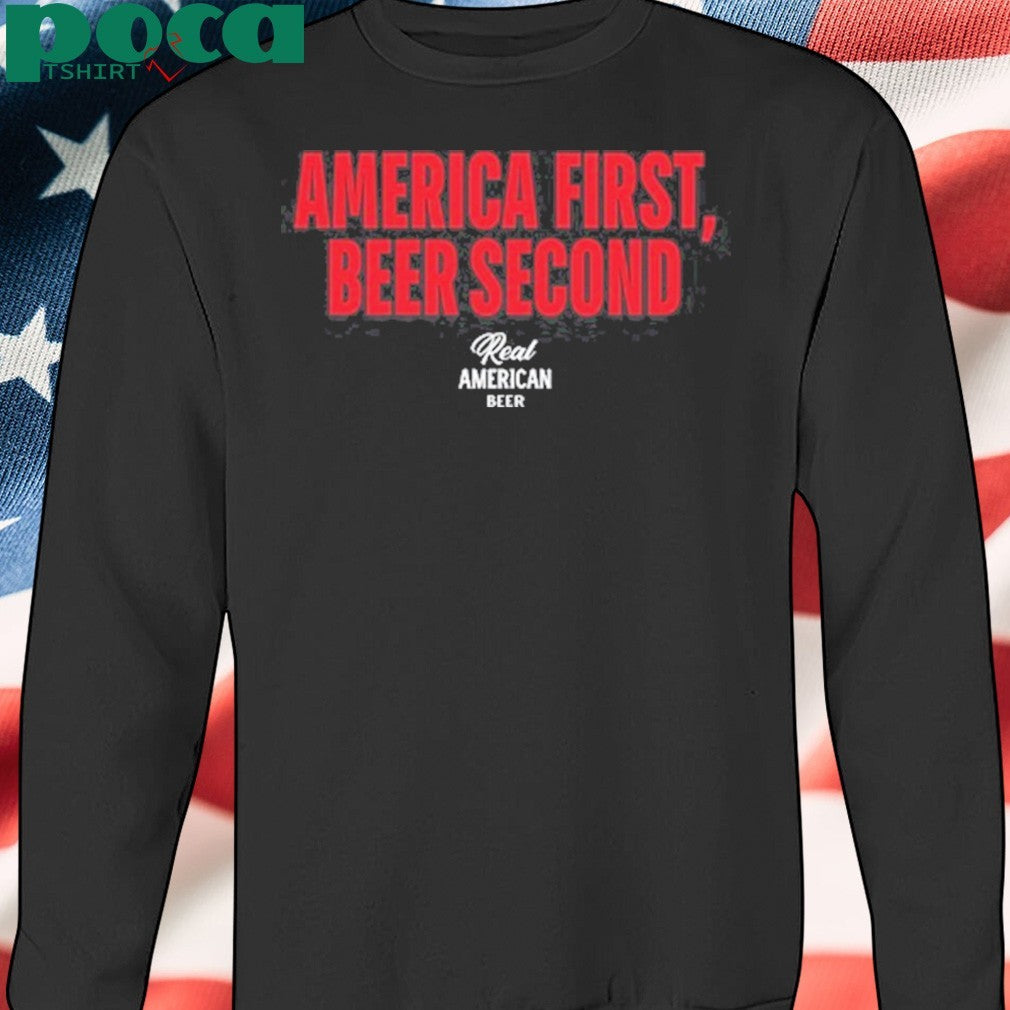 Collin Rugg America First Beer Second Shirt