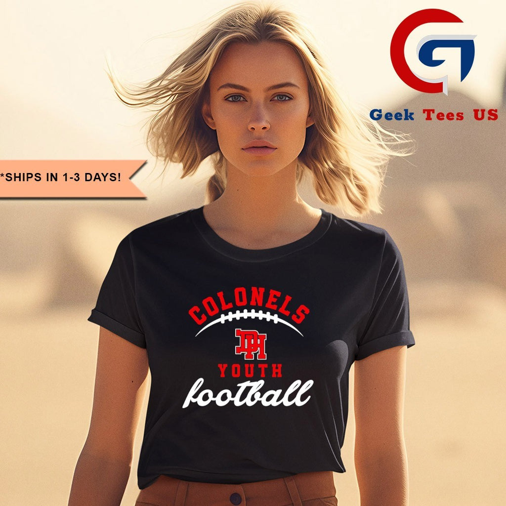 Colonels Youth Football logo shirt