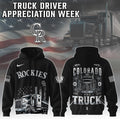 Colorado Rockies Nation Truck Driver Appreciation Week Hoodie 2025