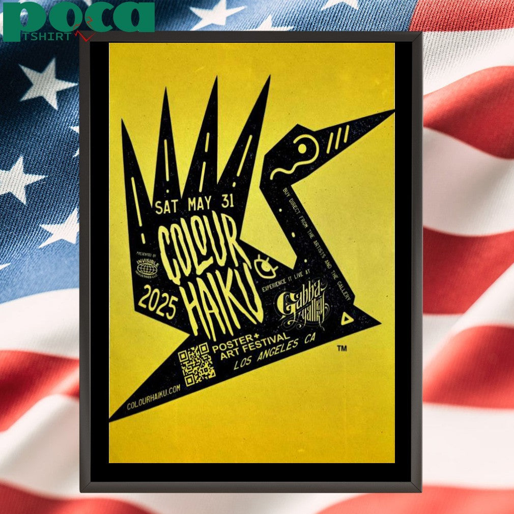Colour Haiku Los Angeles CA May 31 2025 Poster Shirt