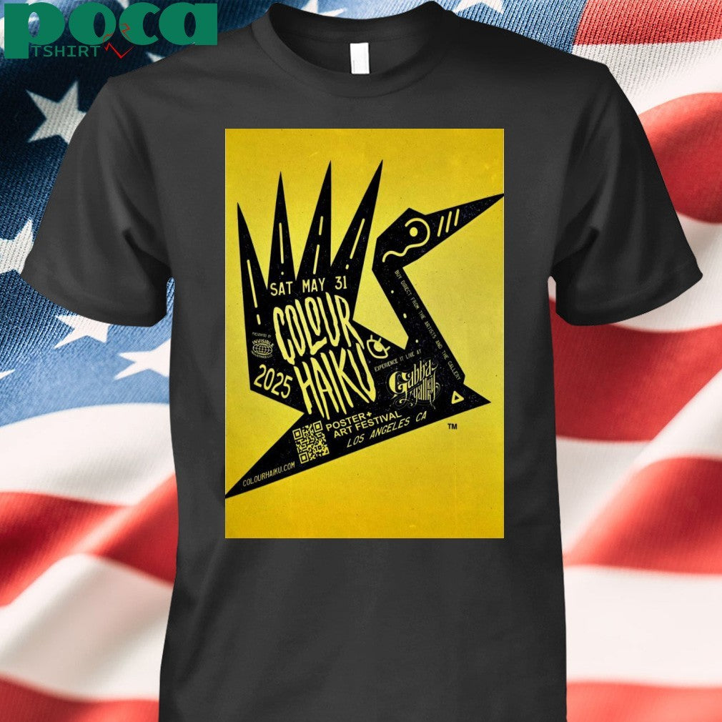 Colour Haiku Los Angeles CA May 31 2025 Poster Shirt