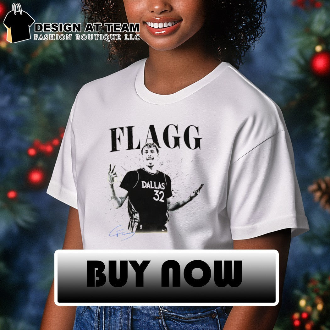 Cooper Flagg celebration Dallas Mavericks Basketball NBA signature shirt
