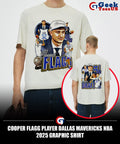 Cooper Flagg player Dallas Mavericks NBA 2025 graphic shirt