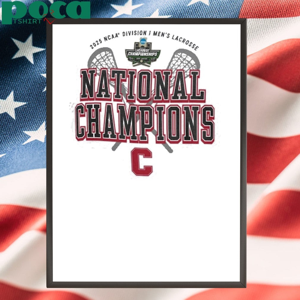 Cornell Big Red 2025 NCAA Men’s Lacrosse National Champions T-Shirt