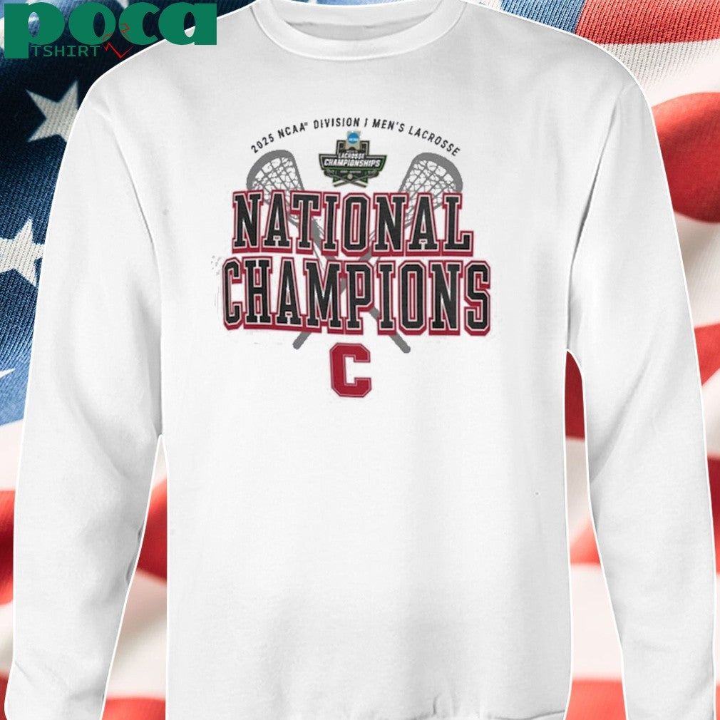 Cornell Big Red 2025 NCAA Men’s Lacrosse National Champions T-Shirt