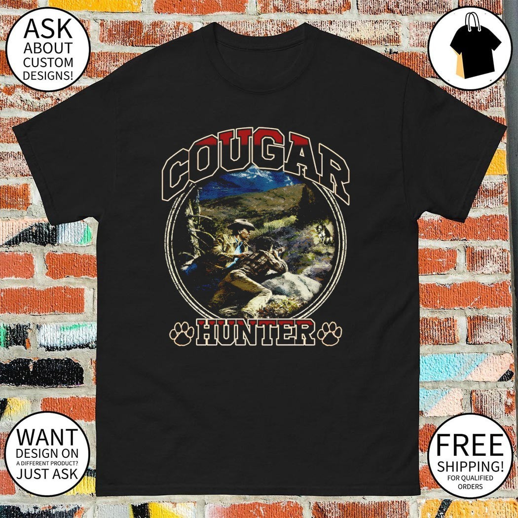 Cougar hunter vintage shirt