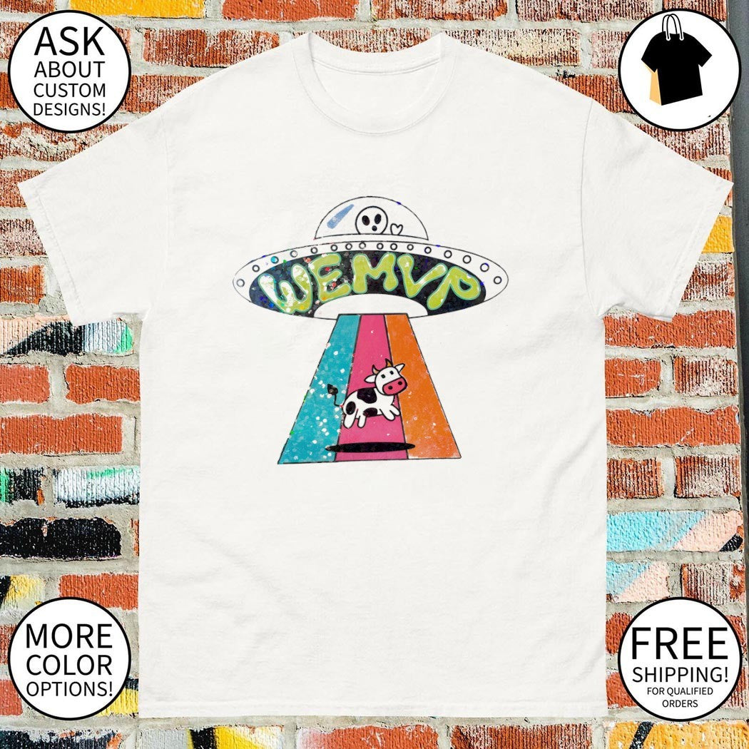 Cow WEMVP Alien Victor Wembanyama San Antonio Spurs Basketball NBA 2026 meme shirt