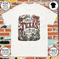 Cowboy Boots Bluebonnet Pickup Truck she’s from Texas I can tell text shirt