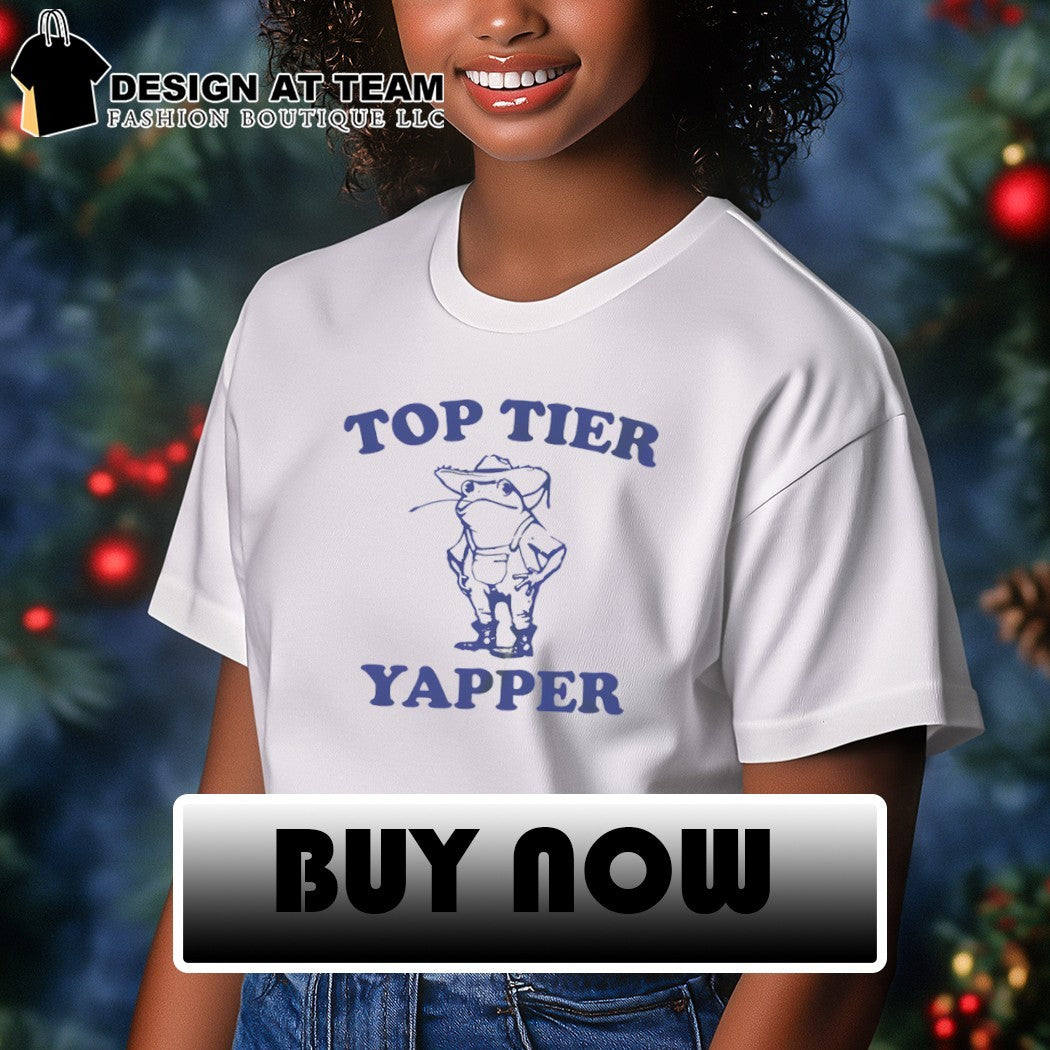 Cowboy frog top tier yapper shirt