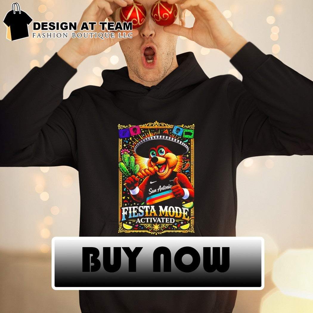 Coyote San Antonio Spurs Basketball Fiesta Mode Activated Mexico shirt